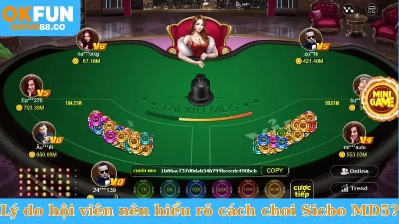 Nắm Vững Cách Chơi Sicbo MD5 - Kiếm Tiền Triệu Mỗi Ngày - NUZASI