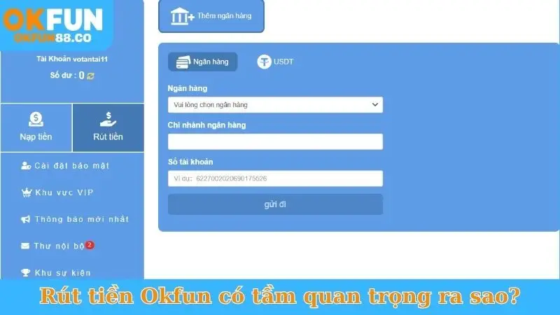 Rút Tiền Okfun Trong 1 Phút - Tiền Về Tài Khoản Ngay! - NUZASI