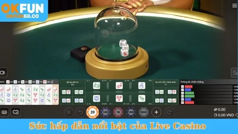 Live Casino - Sòng Bạc Trực Tuyến, Chơi Là Mê! - NUZASI
