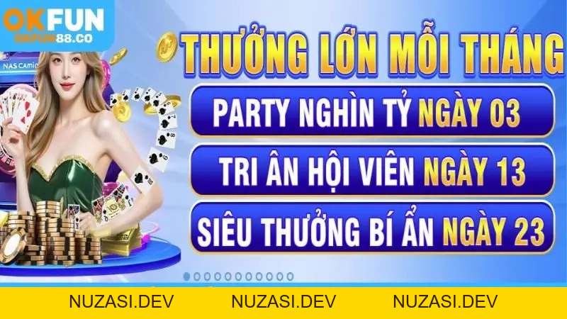 Đăng Ký Okfun - Sân Chơi Uy Tín, Nhận Thưởng Cực Khủng - NUZASI